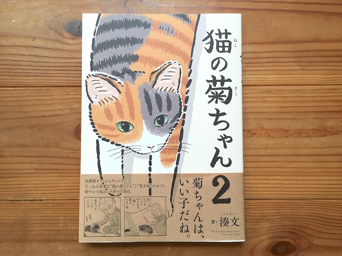癒やしの猫マンガ『猫の菊ちゃん』2巻を買いました